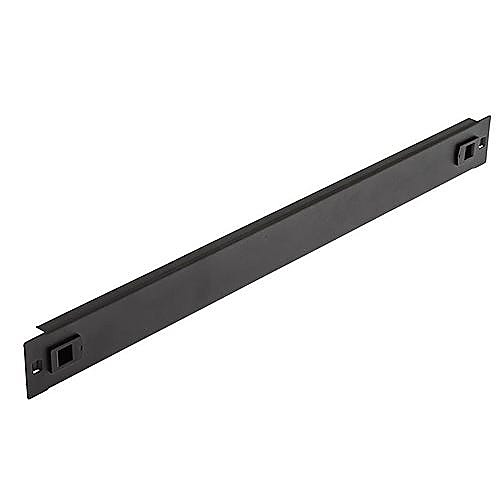 1U 19 Inch Blanking Panel, Tool-Less Black