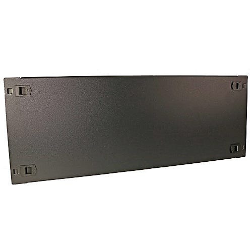 4U 19 Inch Blanking Panel, Tool-Less Black