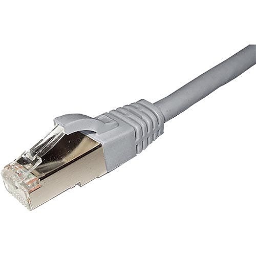 0.5m Cat6 Ethernet Cable Grey F/UTP LSOH 26AWG Snagless