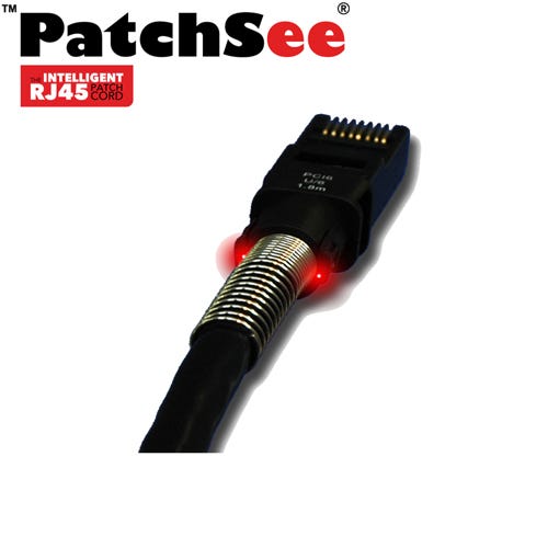 0.6m PatchSee DirectPATCH Cat6a Traceable Ethernet Cable U/UTP B