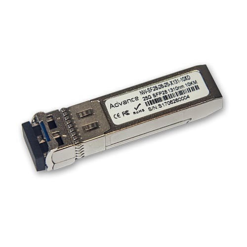 25GBASE-LR SFP28 Transceiver SM 10km LC, Generic MSA