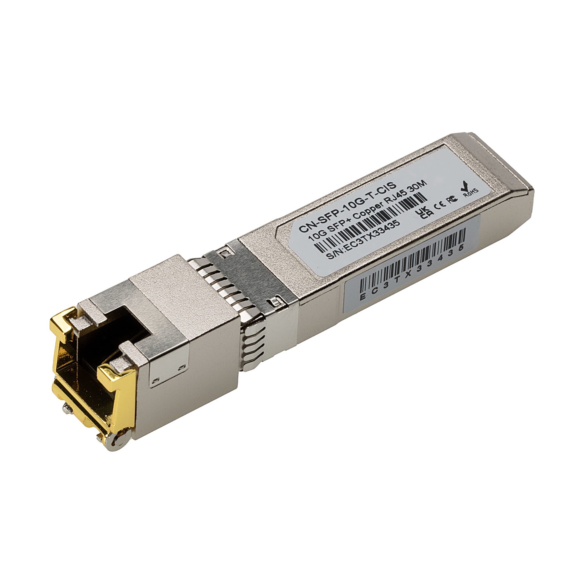 10GBASE-T SFP+ RJ45 Copper Module 30m, Cisco Compatible