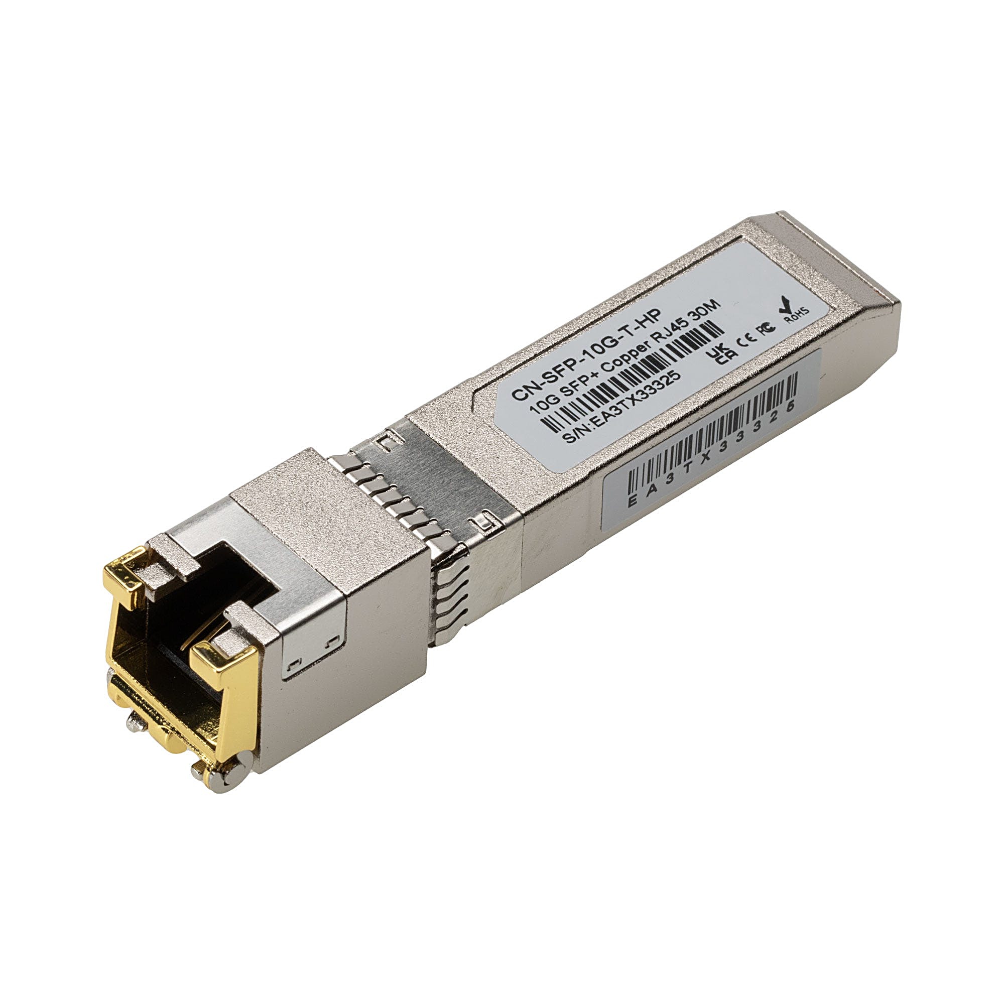 10GBASE-T SFP+ RJ45 Copper Module 30m, HPE Aruba Compatible