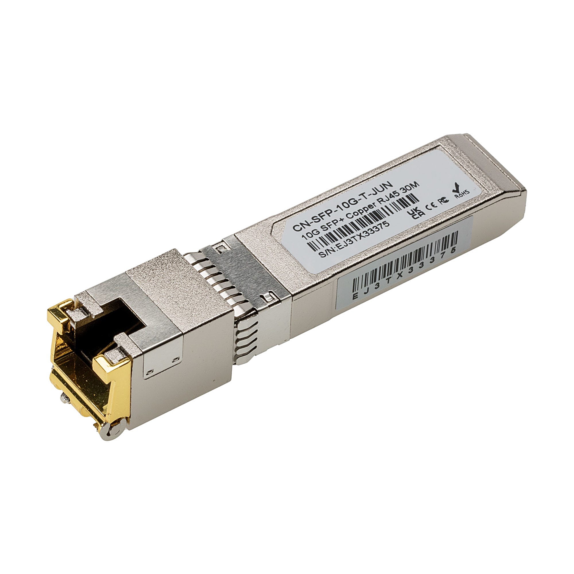 10GBASE-T SFP+ RJ45 Copper Module 30m, Juniper Compatible