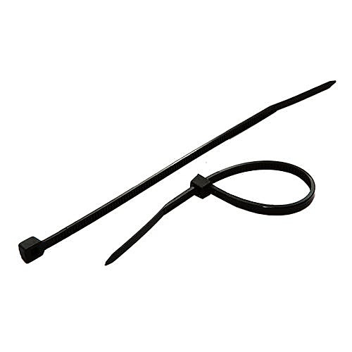 Cable Ties 100mm x 2.5mm Black, Pack of 100