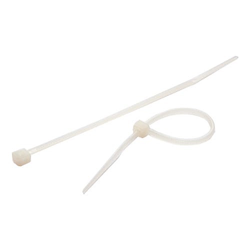 Cable Ties 100mm x 2.5mm White, Pack of 100