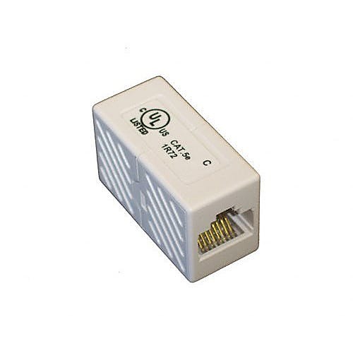 Cat5e RJ45 Coupler Female to Female, Unshielded