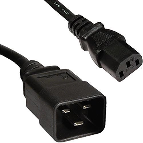 5m C20 to C13 Power Cable Black PVC 1.5mm