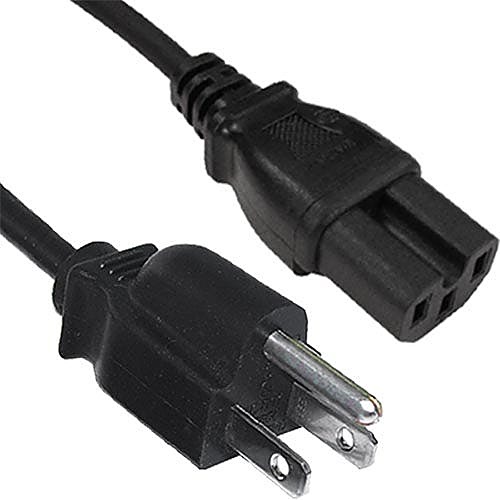 2m US 3 Pin to C15 Power Cable PVC