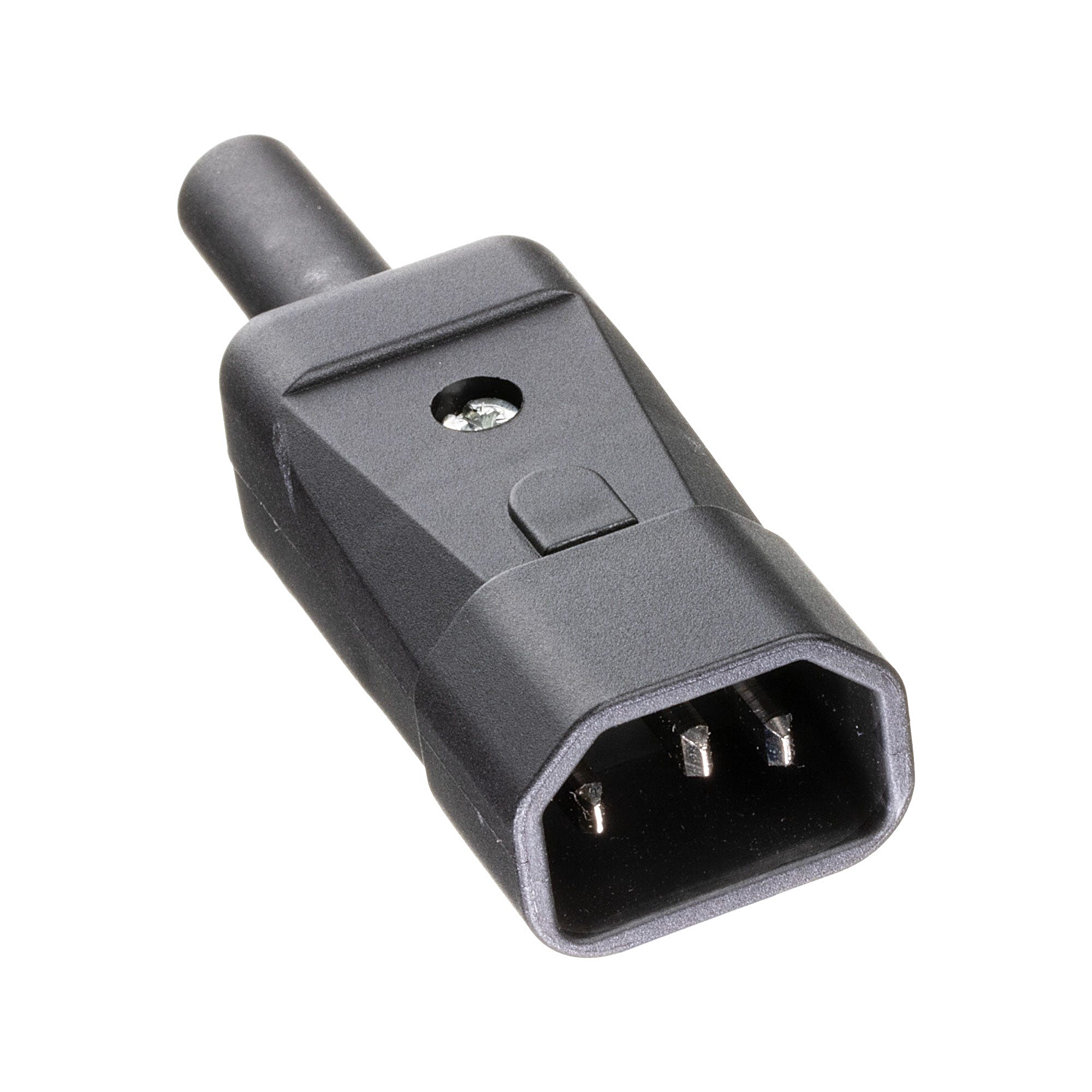 IEC C14 Rewireable Plug 10A, Screw Terminals