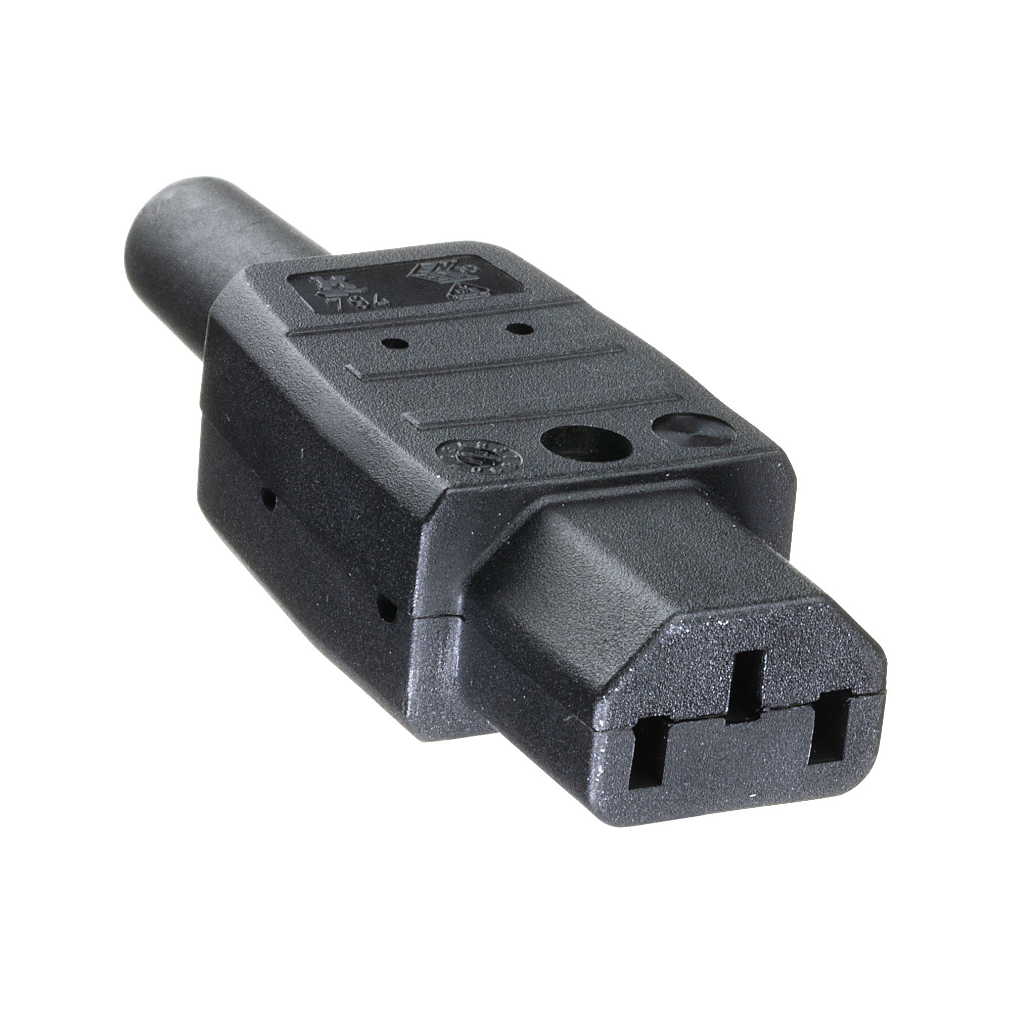 IEC C13 Rewireable Connector 10A, Screw Terminals