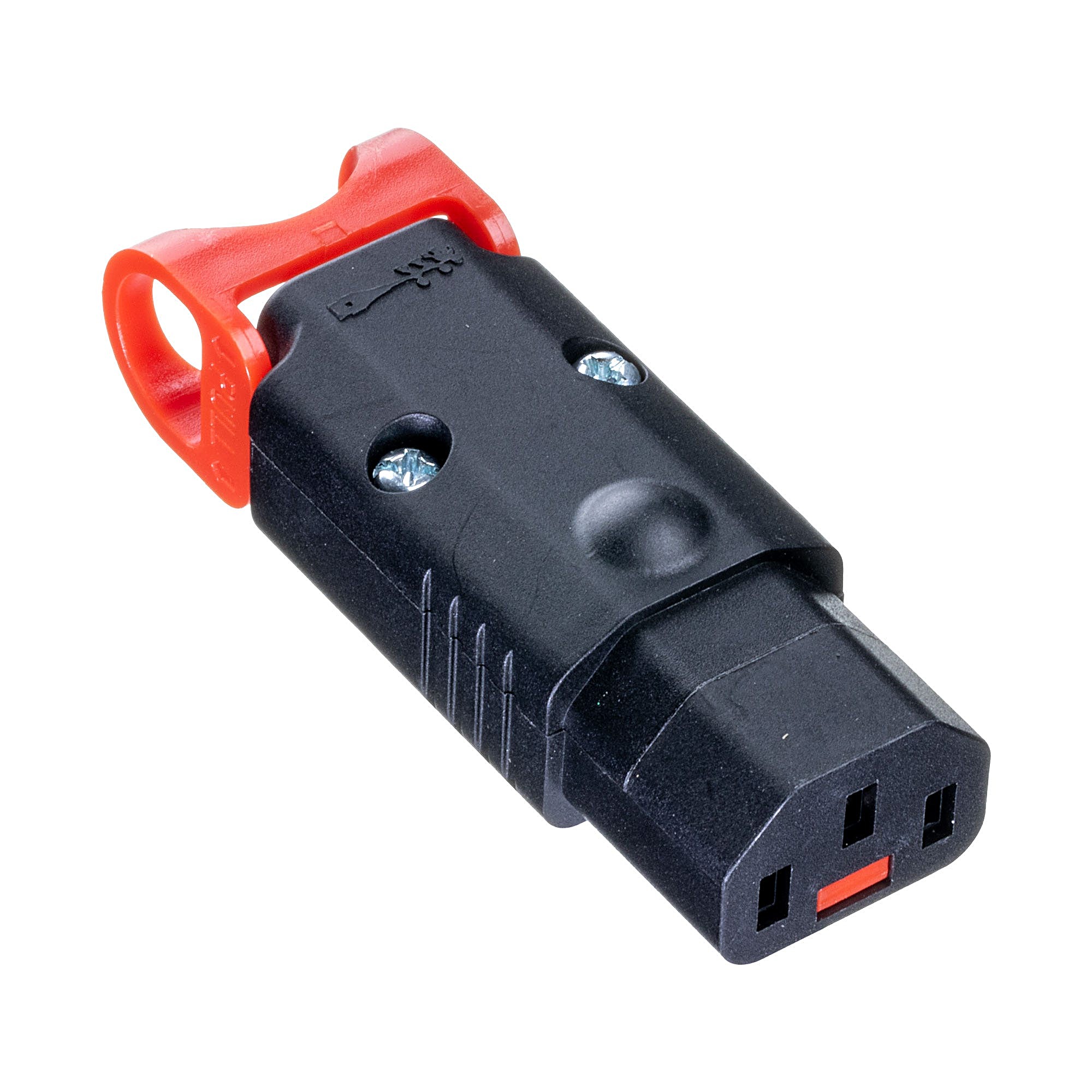 IEC Lock+ C13 Rewireable Locking Connector 10A