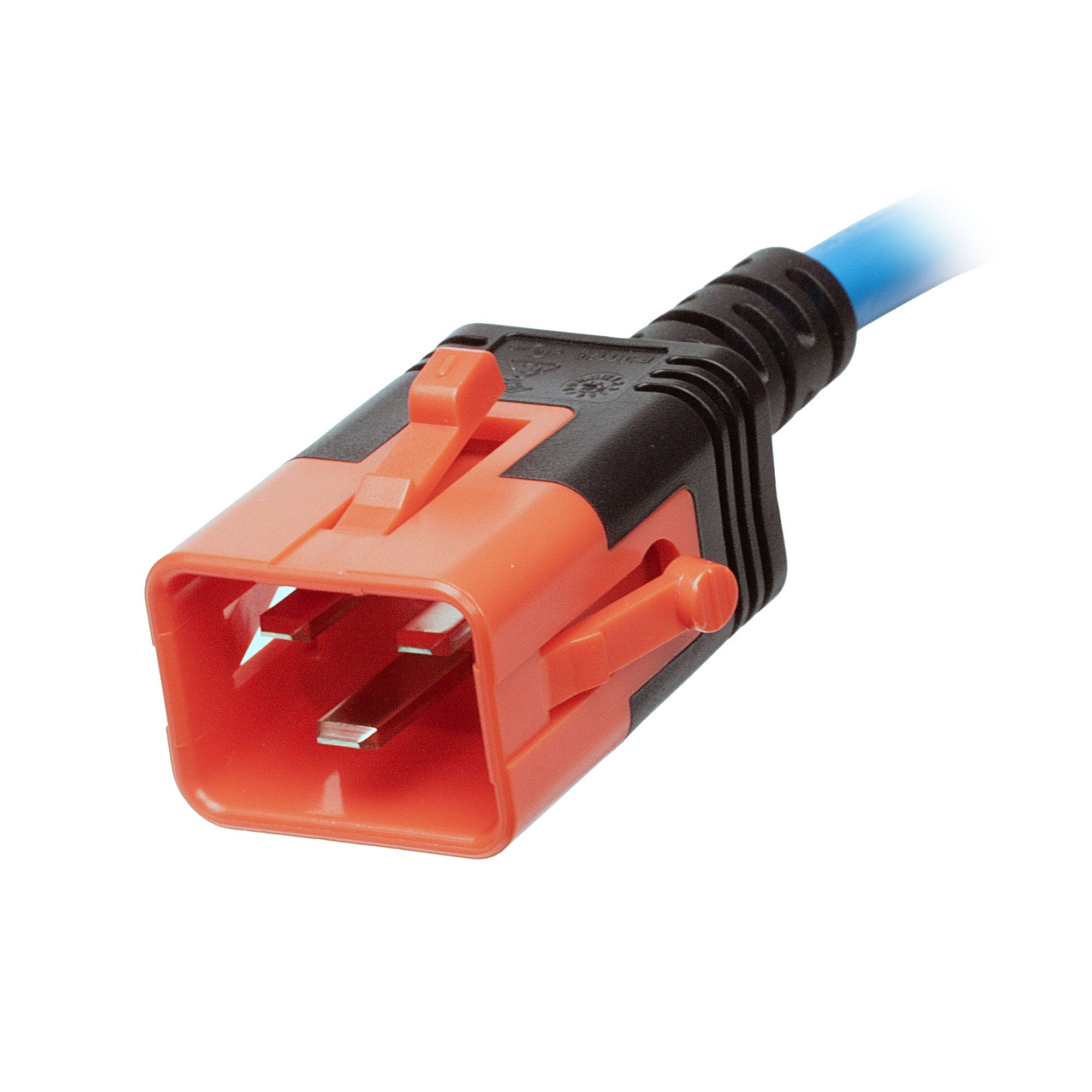 3m Dual Locking C20 to C19 Power Lead 16A, Blue