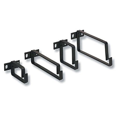 Cabinet Cable Ring 100 x 75mm Black