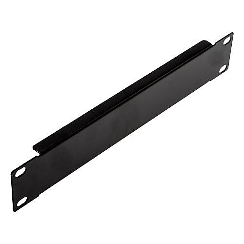 1U 10 Inch Blanking Panel Black