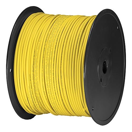 305m CAT5e Network Cable Yellow F/UTP PVC Stranded 26AWG