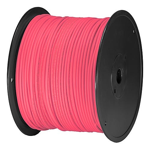 305m CAT6 Network Cable Pink U/UTP PVC Stranded 24AWG
