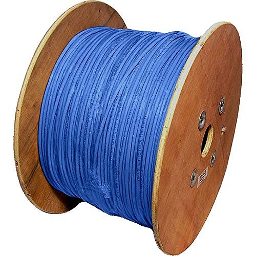 500m CAT6 Network Cable Blue F/UTP LSZH Stranded 26AWG