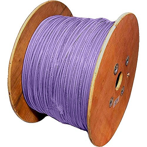 500m CAT6 Network Cable Violet U/UTP LSZH Stranded 24AWG