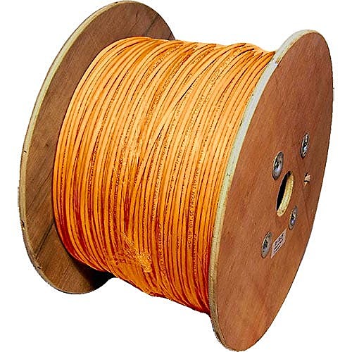 500m CAT6A Network Cable Orange S/FTP LSZH Stranded 26AWG
