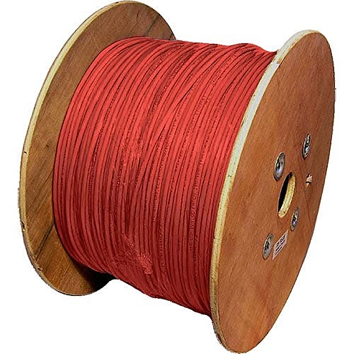 500m CAT6 Network Cable Red F/UTP LSZH Stranded 26AWG