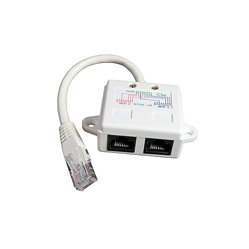 Network Cable Economiser Pair, 2x Data, 10/100
