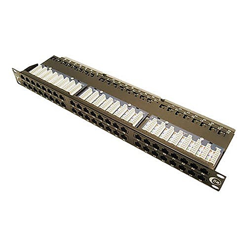 48 Port Cat5e Patch Panel 1U