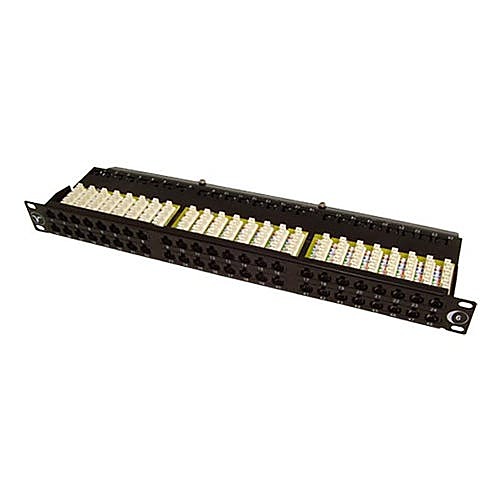 48 Port Cat6 Patch Panel 1U