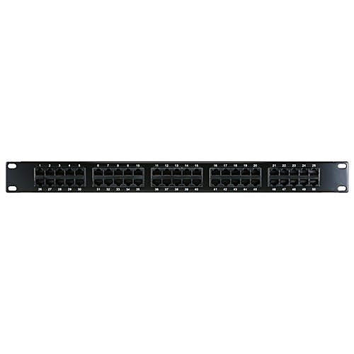 50 Port Voice Patch Panel 1U