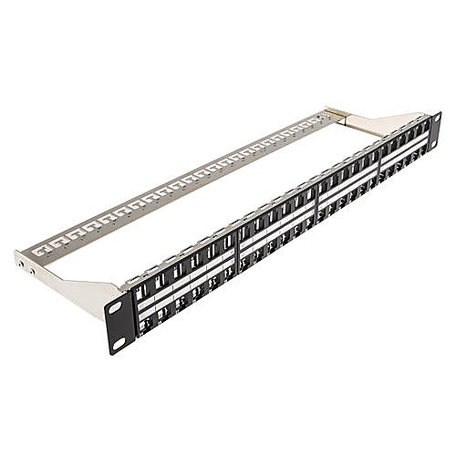 48 Port Unloaded Keystone Patch Panel 1U