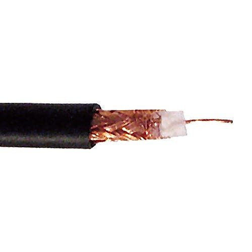 100m RG59 75 Ohm Coaxial Cable Black