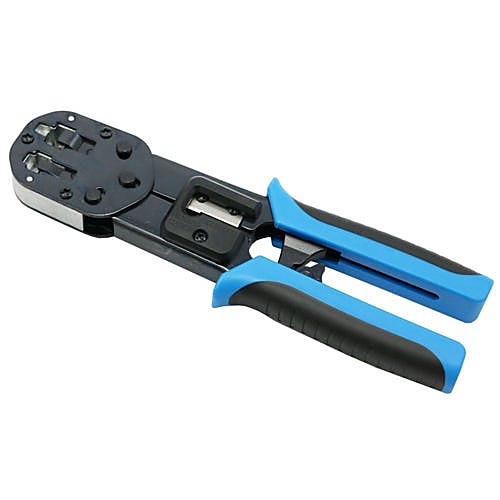 Pass-Through RJ45 Crimp Tool