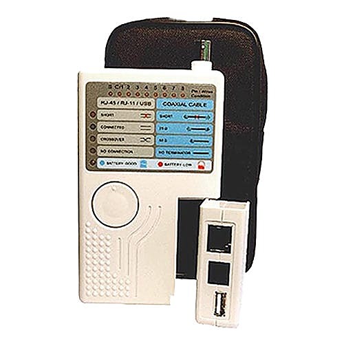 Cable Tester for RJ45, RJ11, BNC and USB