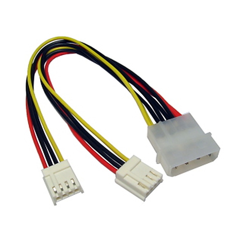 Power Splitter Cable 5.25" to 2x 3.5"