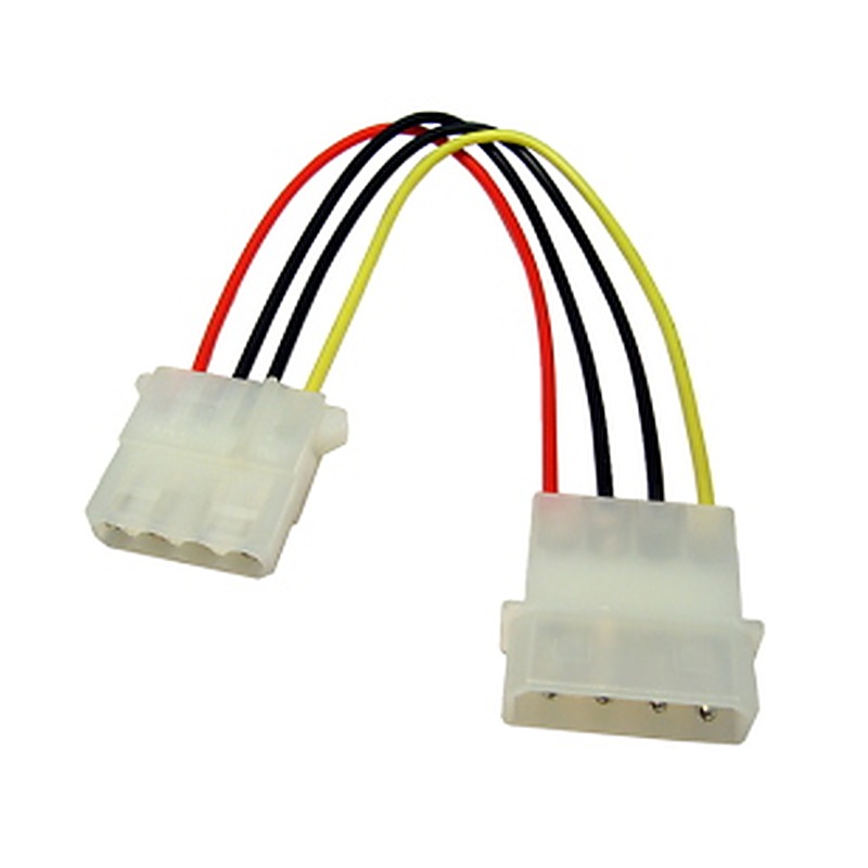 Extension Cable 5.25" Molex Male to Female