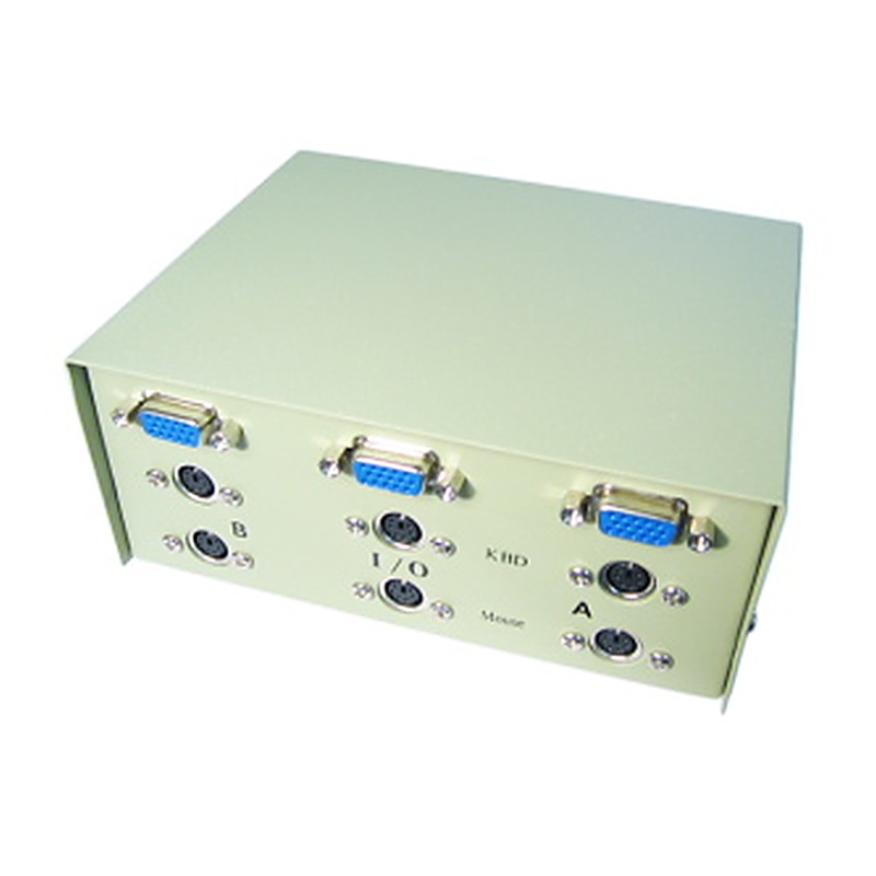 HD15 Female / 4x 6-Pin Mini DIN Female