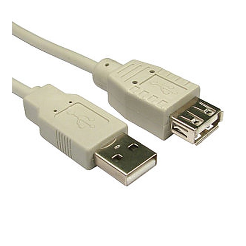 3m USB 2.0 Extension Cable, Shielded