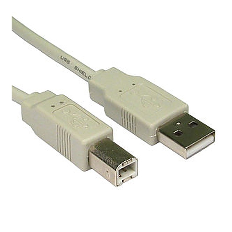 3m USB 2.0 A To B Data Cable