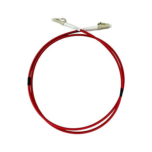 5m OM4 LC to LC Fibre Optic Cable Multimode 50/125 Red