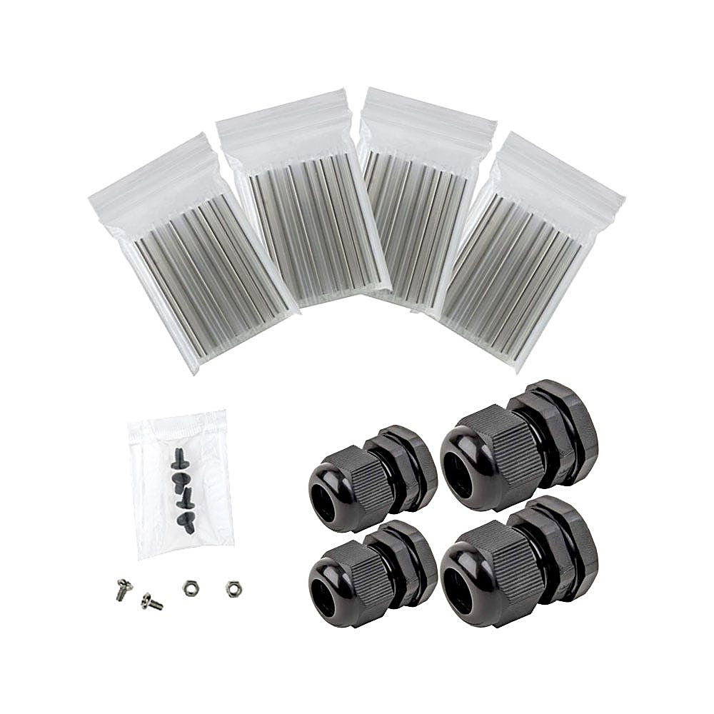 Fibre Patch Panel Cable Management Kit with Glands