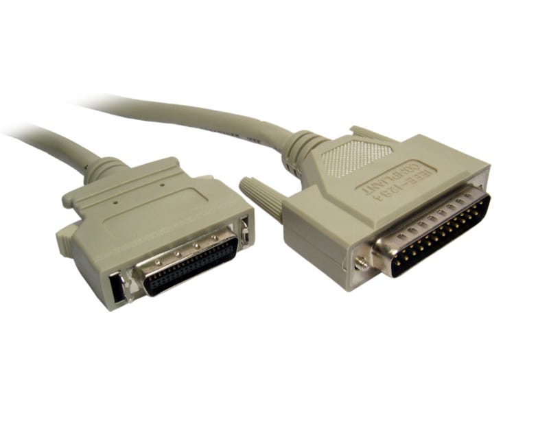 2m IEEE 1284 Micro 36c Printer Cable
