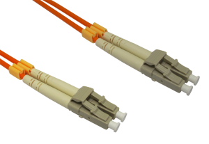 3m OM2 Fibre Optic Cable LC-LC orange 50/125