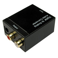 Toslink Optical Digital Audio to Phono Converter