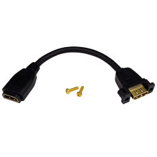 Panel Mount HDMI Cable Female to Female v1.4