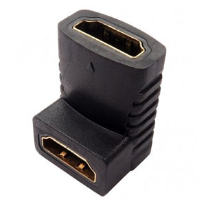 HDMI Angled Coupler 90 Degree Female to Female