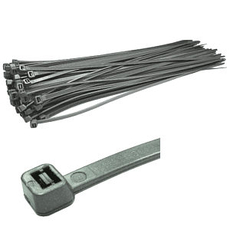 Silver Cable Ties - 300mm - 100 Pack