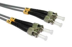 15m OM1 Fibre Optic Cable ST-ST 62.5/125