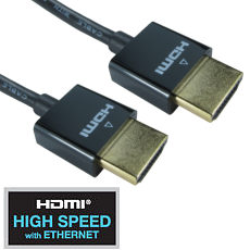 0.5m Ultra Slim HDMI Cable High Speed with Ethernet