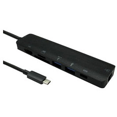 USB C 7-in-1 Adapter HDMI, Ethernet, Card Reader and USB