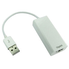 USB Gigabit Ethernet Adapter 10/100/1000 Mbps USB 2.0